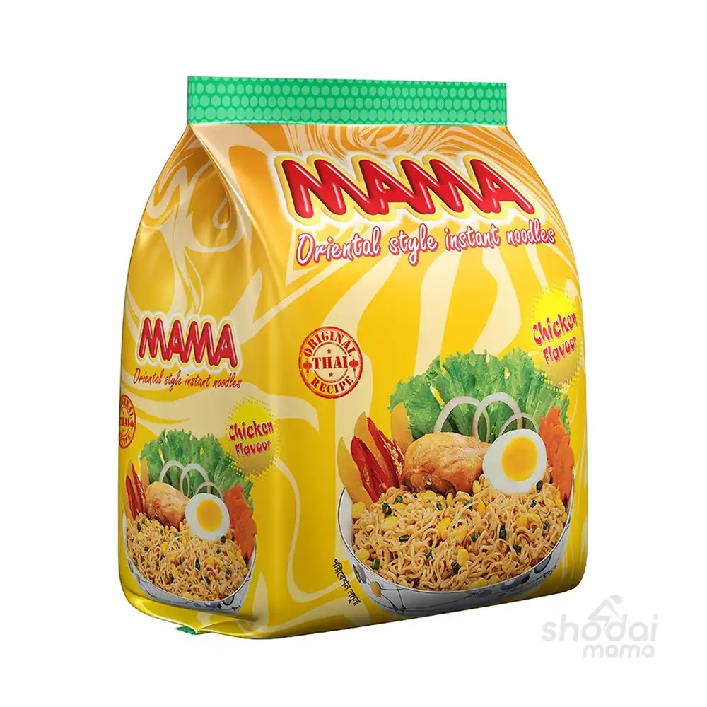 Mama Chicken Flavour Instant Noodles 248gm (4 pack)